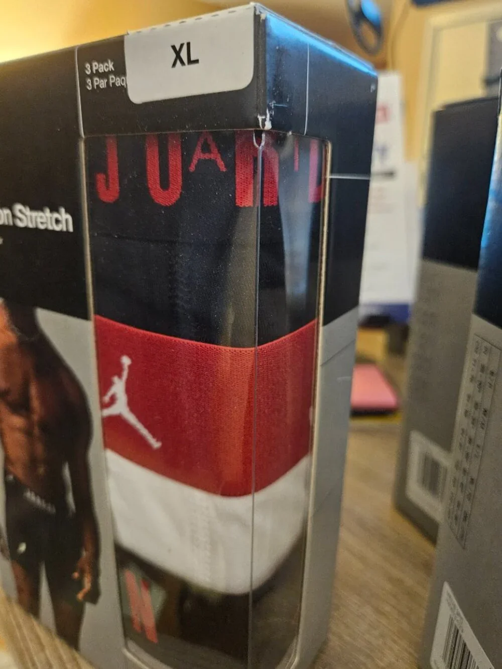 Multi-Colored Jordan Flight Cotton Stretch Underwear In Sets Of Three